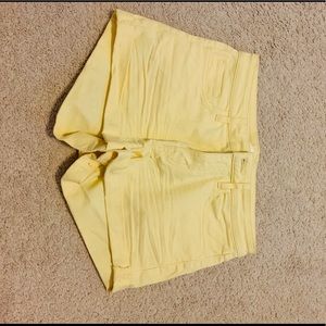 Yellow H&M Shorts